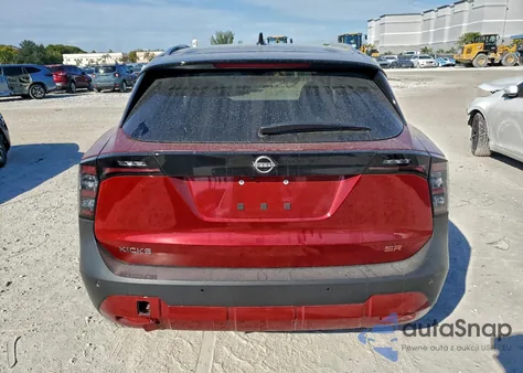 2025 Nissan Kicks Sr из США, поврежденный, VIN 3N8AP6DA3SL379513